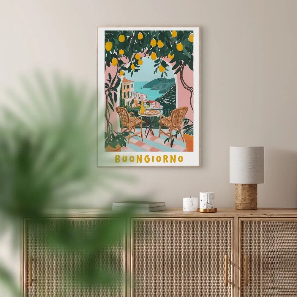 Obraz 50x70 cm Balcony I – Styler