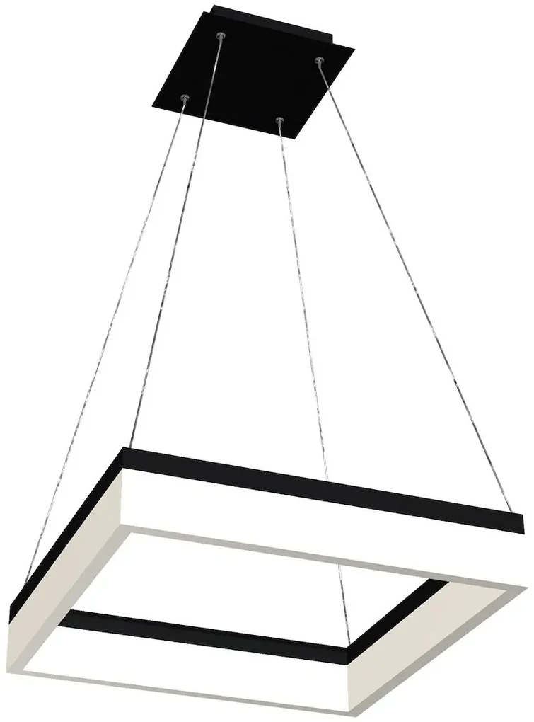 Závesné LED svietidlo Nero, 1x LED 32w, 4000k, b