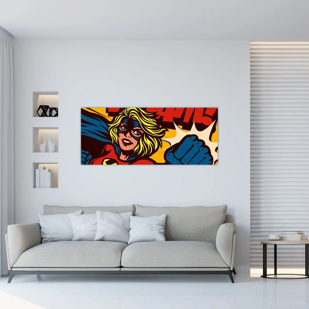 Obraz - Komix (120x50 cm)