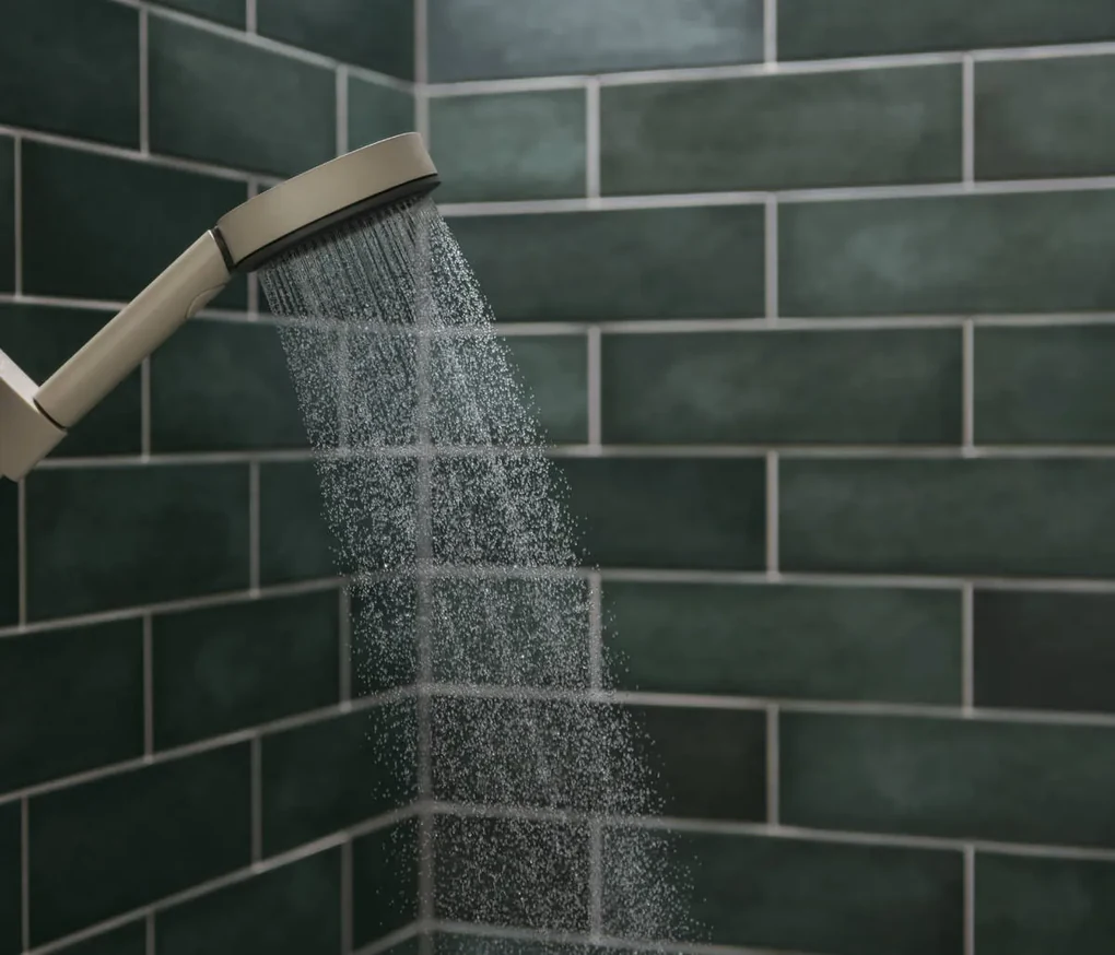 Hansgrohe Pulsify Planet Edition, ručná sprcha 105 3jet Relaxation EcoSmart+ Select, sand (recyklované), HAN-26077210