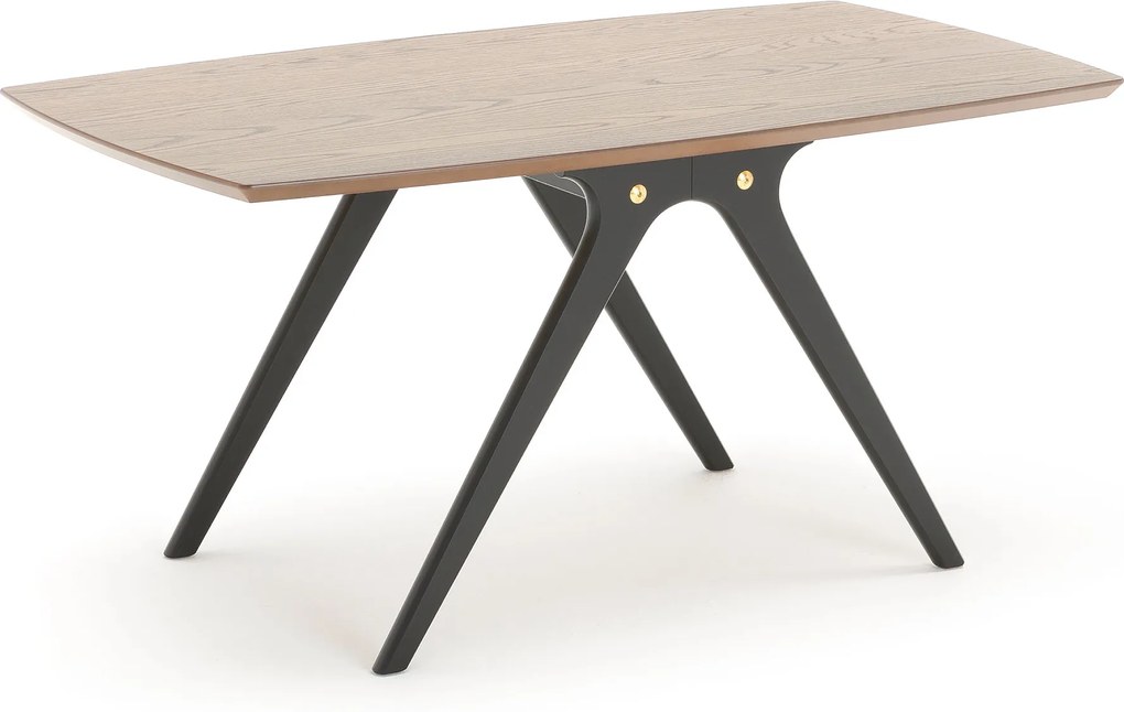 Konferenčný stolík SWING, 1100x600x520 mm, zadymený dub