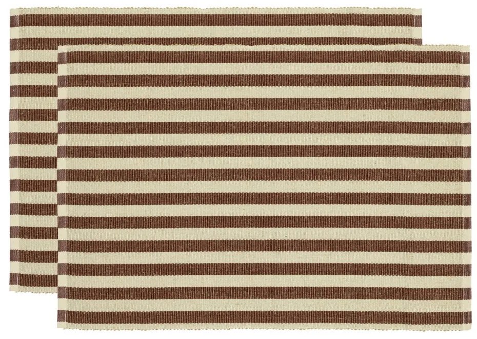 Prestieranie v súprave 2 ks s prímesou juty 33x48 cm Statement Stripe – Södahl