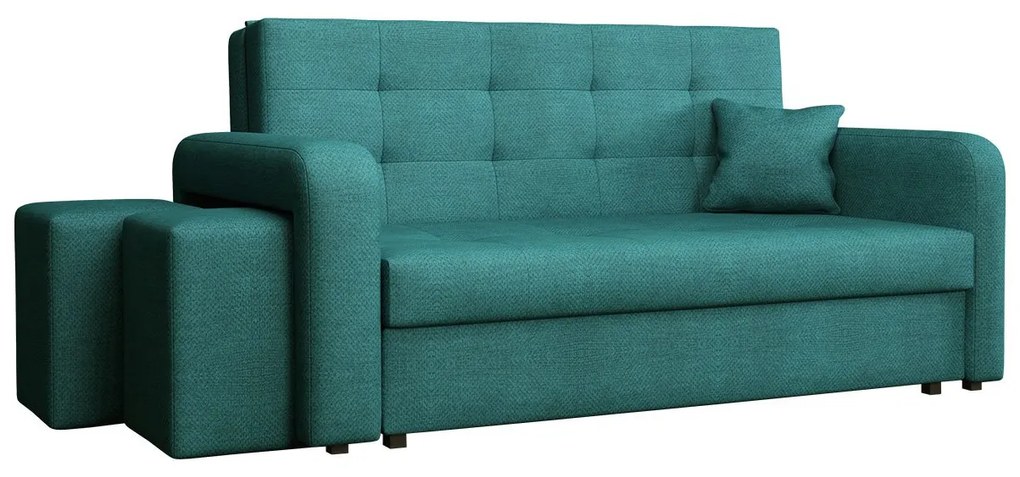 Pohovka s taburetkami Clivia Home III, Taburetka: ľavá strana, Dostupné poťahy: Enjoy 24