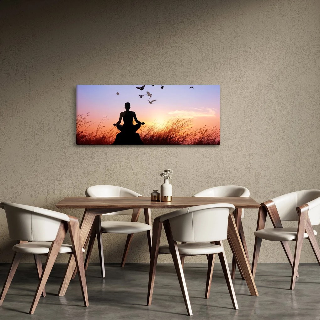 Obraz - Meditácia (120x50 cm)