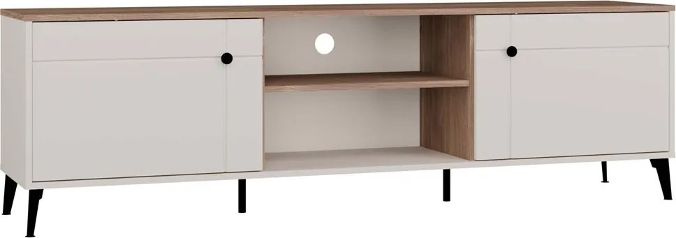 TV stolík Point 183 cm dub Castello/kašmírová