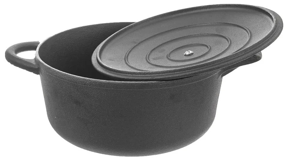 Liatinový hrniec s pokrievkou na indukciu 4 l LITINA – Orion