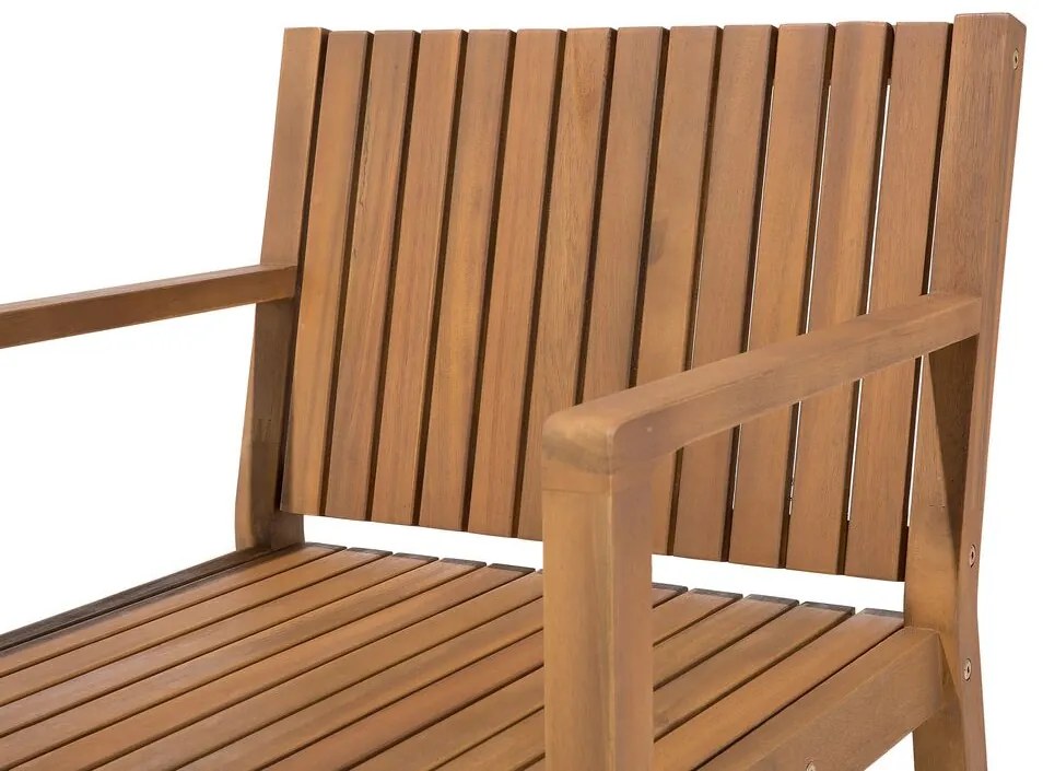 Záhradná stolička SASAN (svetlohnedá) (zelený podsedák). Vlastná spoľahlivá doprava až k Vám domov. 1022858