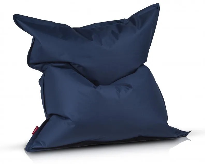 EF2039 Ecopuf Sedací vankúš Ecopuf - PILLOW M polyester NC8 - Tmavo modrá