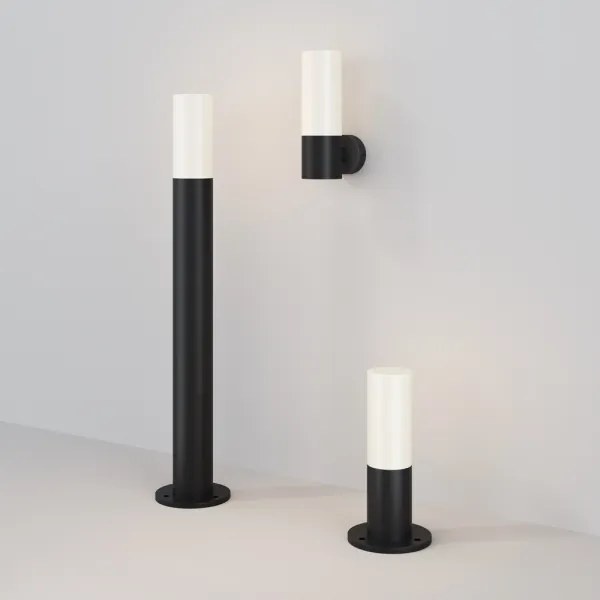 Maytoni O418FL-01B - Vonkajšia lampa WILLIS 1xE27/60W/230V 30 cm IP54 čierna