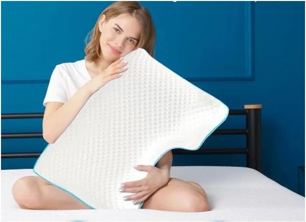 Anatomický vankúš s výplňou z pamäťovej peny 40x58 cm – Mila Home