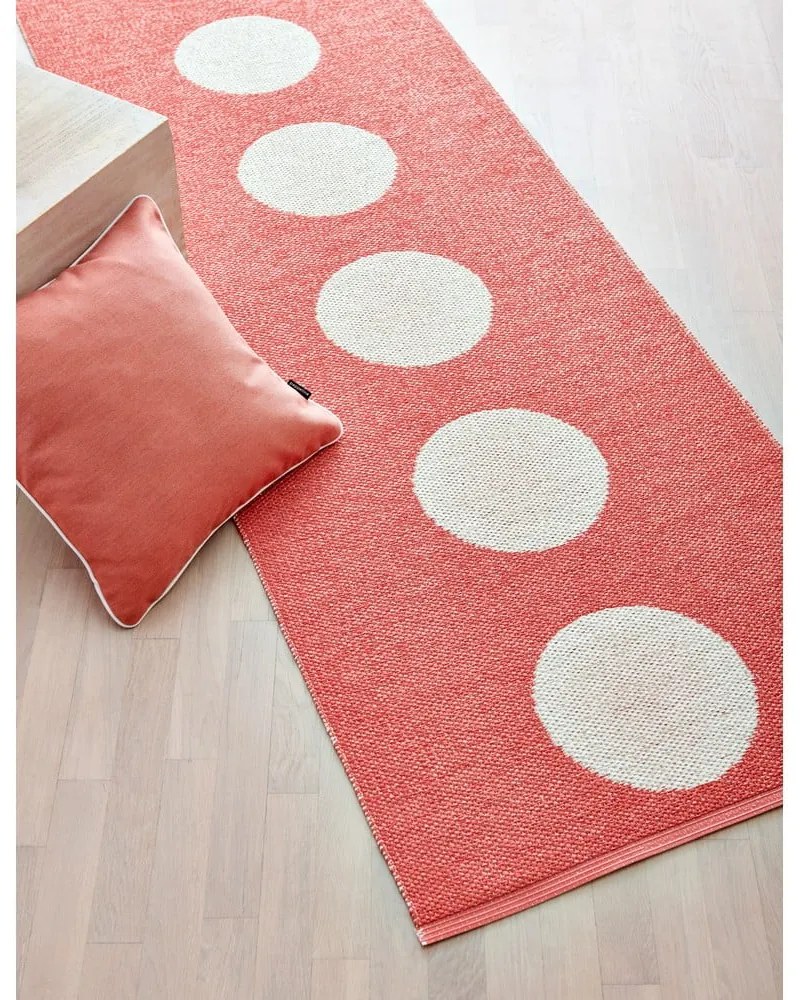 Vnútorný a vonkajší behúň v lososovej farbe 70x300 cm Vera Flamingo – Pappelina