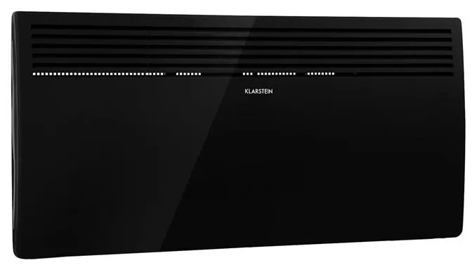 Hot Spot Slimcurve, konvektor, ohrievač, 80 x 40 cm, 40 m², 2000 W, 5 - 40 °C, IP24, čierny