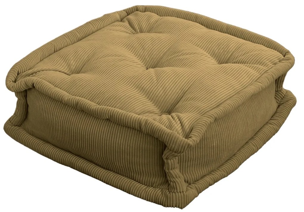 Polštář na podlahu BISKUVI khaki