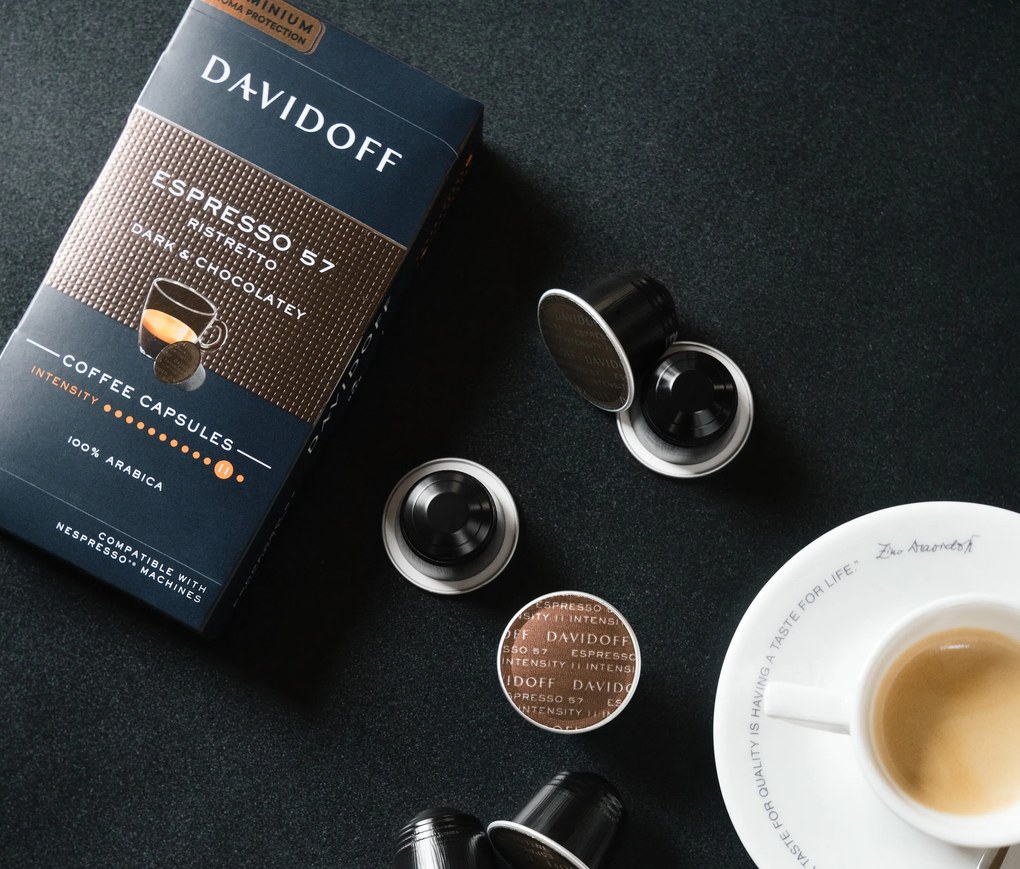 DAVIDOFF CAFÉ Espresso 57 Ristretto – 10 x 10 kapsúl