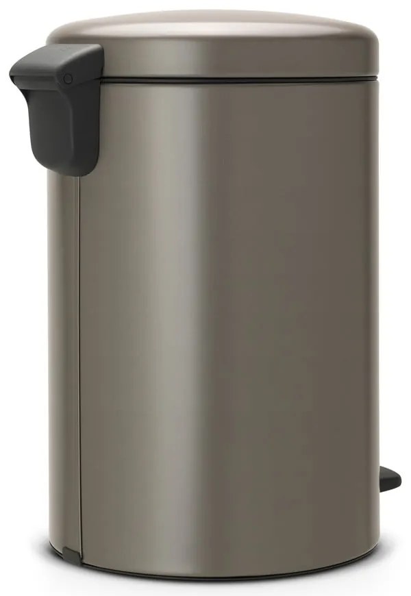Sivý pedálový oceľový odpadkový kôš 20 l NewIcon – Brabantia