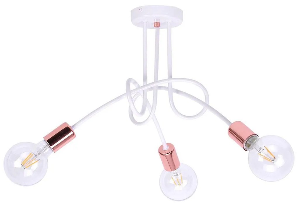 Stropné svietidlo Edison, výber z 2 farieb, c
