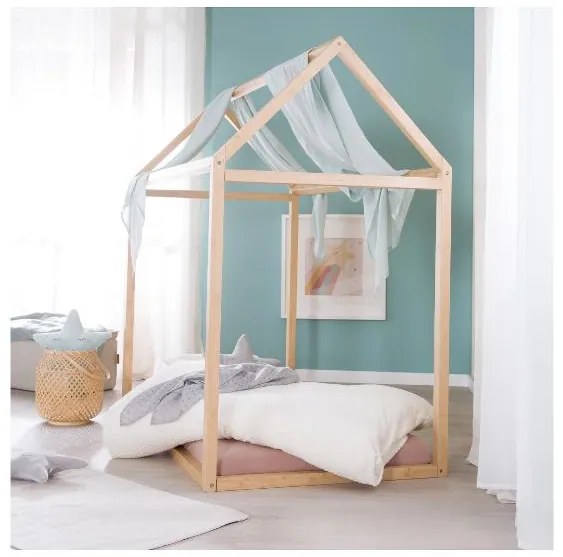 roba Detská domčeková posteľ Montessori (bambus)  (100397149)