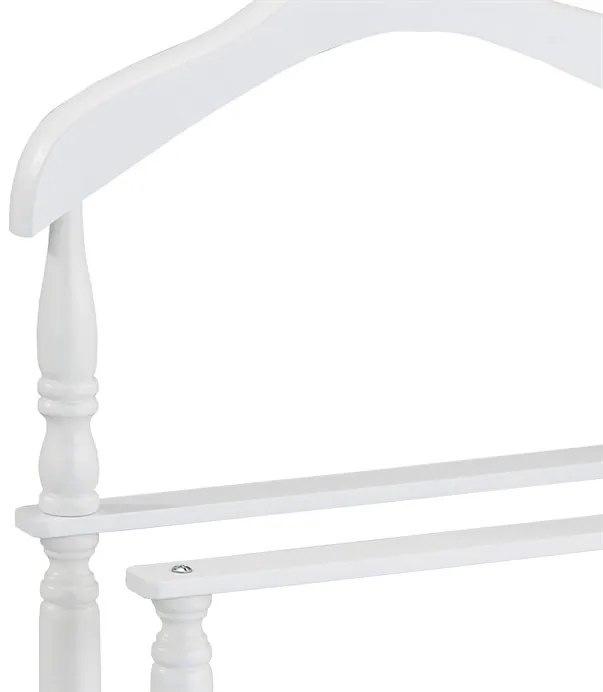 Autronic BONTEC Nemý sluha, masív, biela, 20652-04 WT Farba: Biela