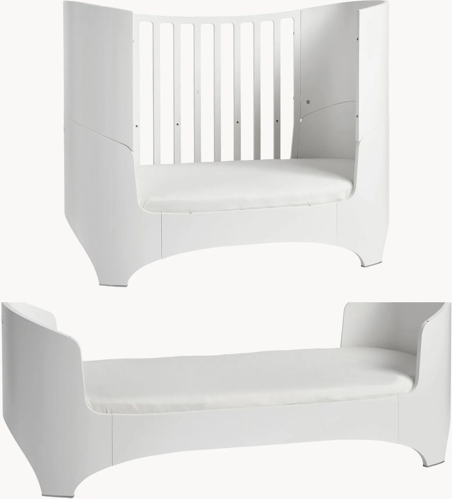 Drevená postieľka's predĺžením na detskú posteľ Leander Classic, 70 x 150 cm