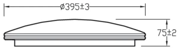 Philips - LED Stmievateľné stropné svietidlo TOBA LED/23W/230V 2700-6500K + DO