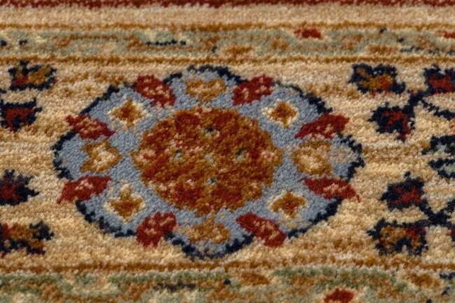 Behúň KESHAN 7684/53555 orientálny, béžový / terakota