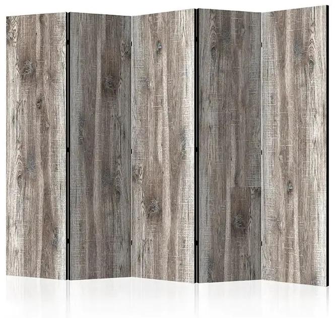 Paraván - Stylish Wood II [Room Dividers] Veľkosť: 225x172, Verzia: Obojstranný