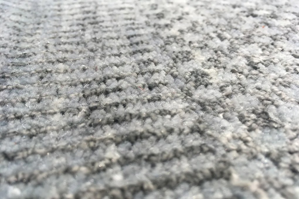 Diamond Carpets koberce Ručne viazaný kusový koberec Diamond DC-MCN Medium blue / silver - 245x305 cm