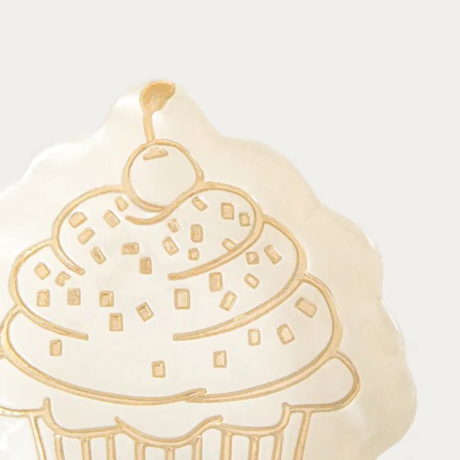 Dekoračný tanier FAROS biely 764455