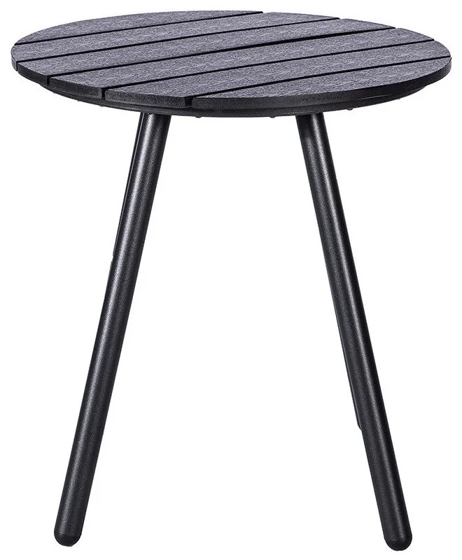 Sivý záhradný stôl Bonami Essentials Lounge, ø 51 cm