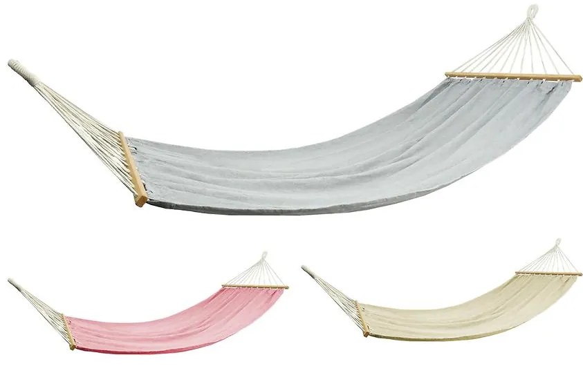 Hojdacia sieť 200x100cm s drevenými priečkami nosnosť do 150 kg