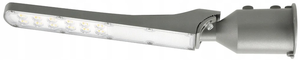 Germina LED pouličná lampa / lampáš HERMETIC 30W sivá 3000lm 5000K