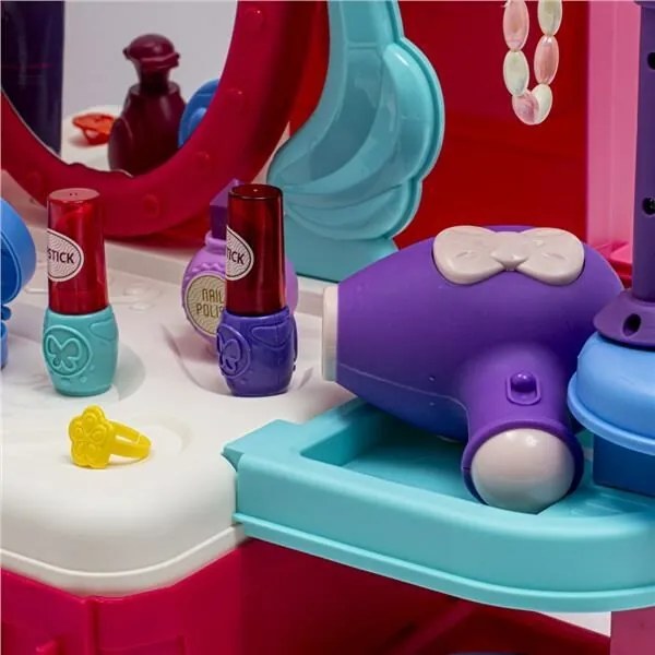 Baby Mix Detský kozmetický kufrík 3v1, 73,5 x 60 cm