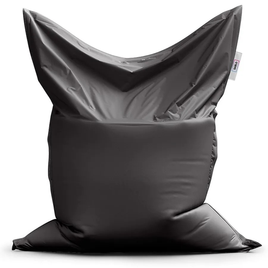 Sedací vak Classic charcoal - detský, antracit
