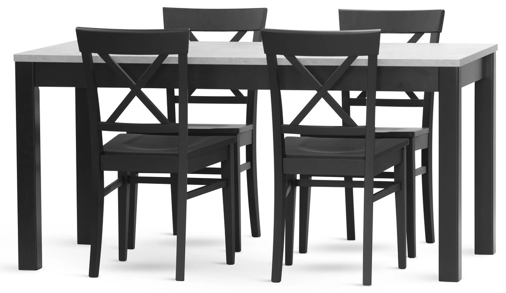 Stima Stolička GRANDE s masívnym sedákom Vyberte odtieň ->: Biela