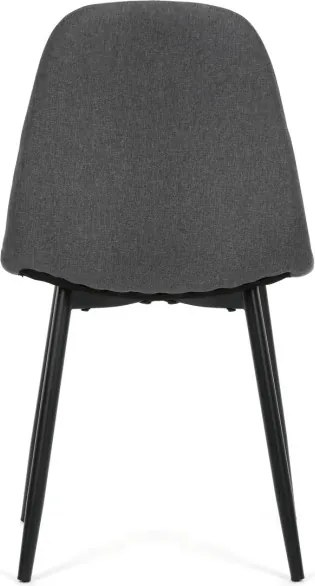 Jedálenská stolička sivá CT-V2972 GREY2