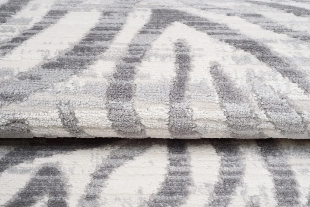 TA Koberec L047L WHITE/L_GRAY VALLEY Rozmer: 300x400 cm