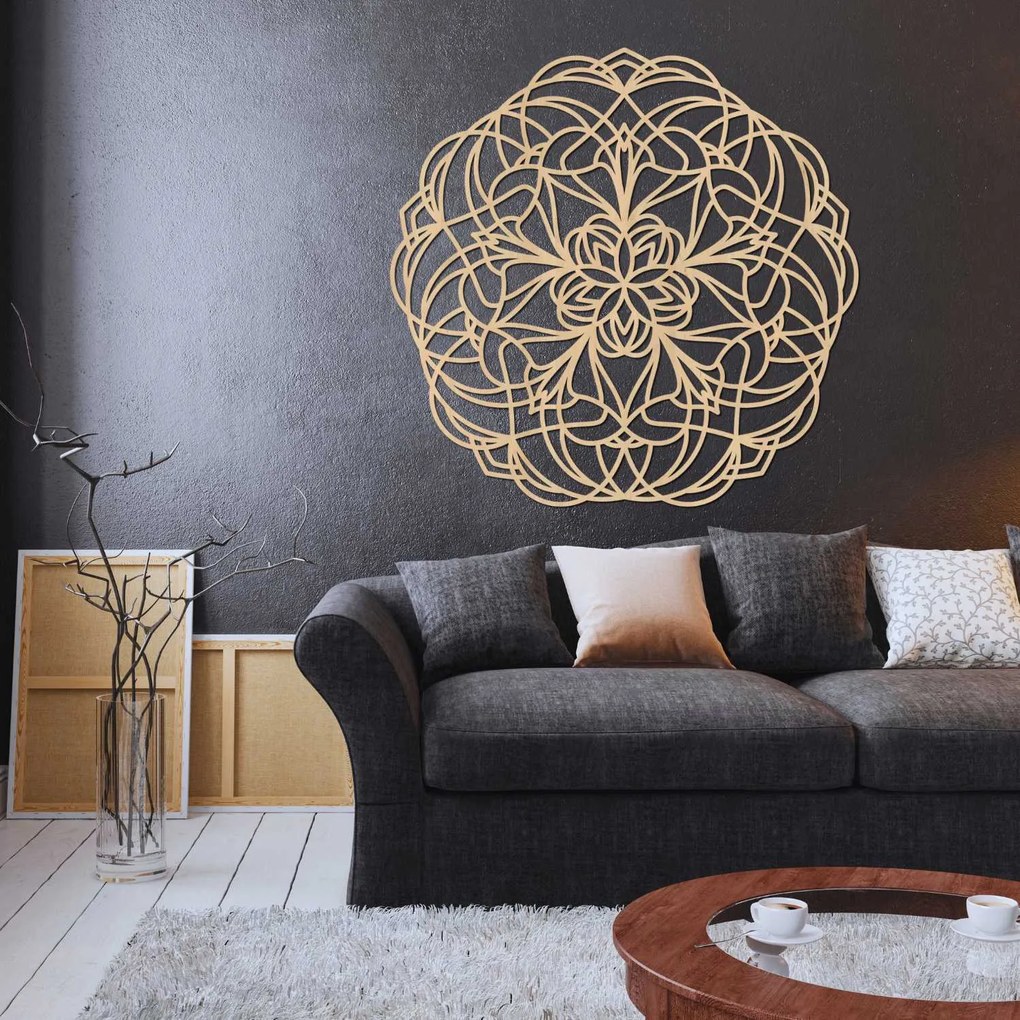 SENTOP | Elegantná drevená mandala – Štýlová nástenná dekorácia | SENTOP PR0250