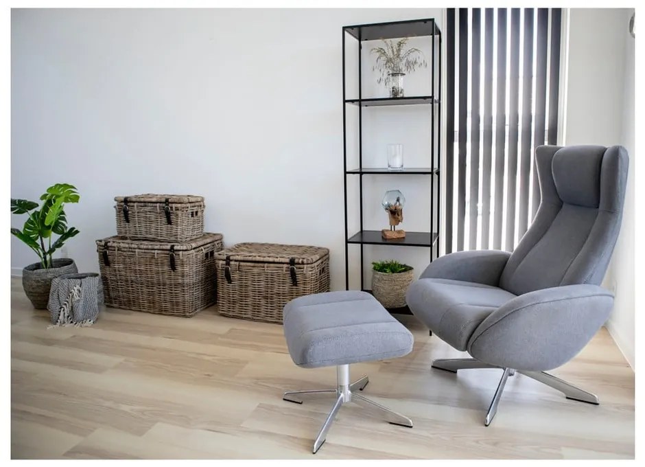 Čierna knižnica House Nordic Vita Shelf, 51 x 170 m