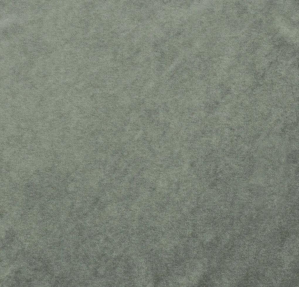 Štvormiestna pohovka dyoll 245 cm praný zamat zelená MUZZA