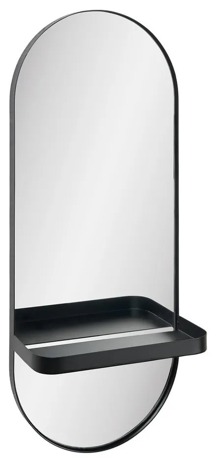 Nástenné zrkadlo s poličkou 25x60 cm Olbia – House Nordic