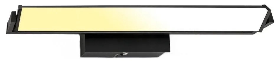 Brilo - LED Stmievateľné nástenné svietidlo LED/18W/230V 2700-4000K čierna BL1820
