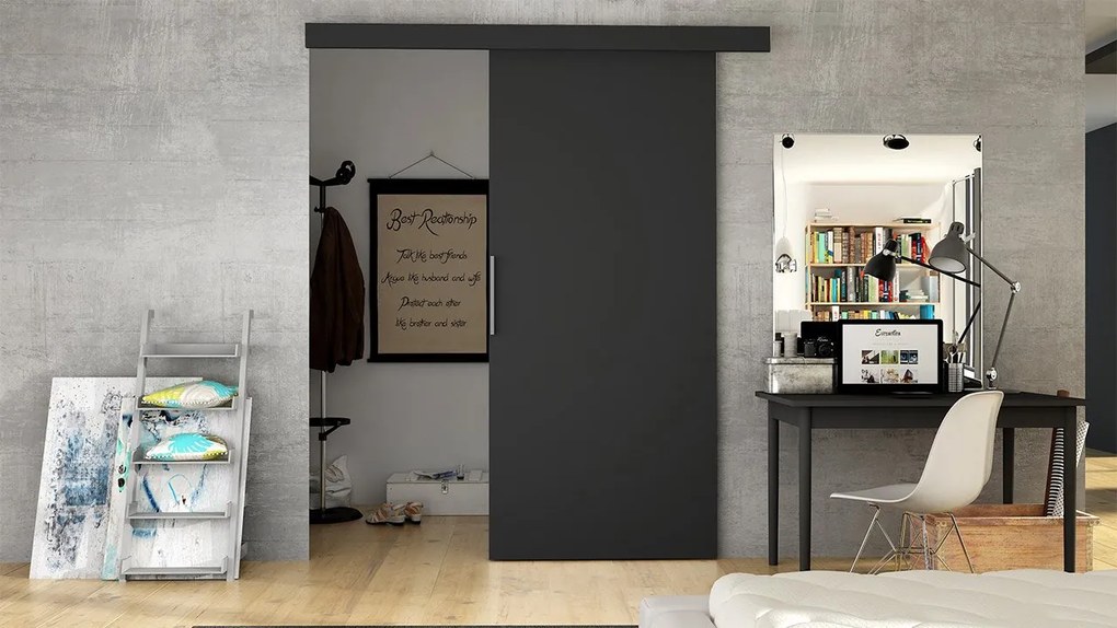 Interiérové ​​posuvné dvere Opera 90 I, Farby: choco