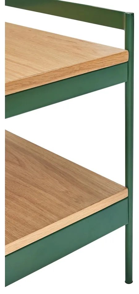 Odkladací stolík s doskou v dubovom dekore 43x43 cm Jaunty – Hübsch