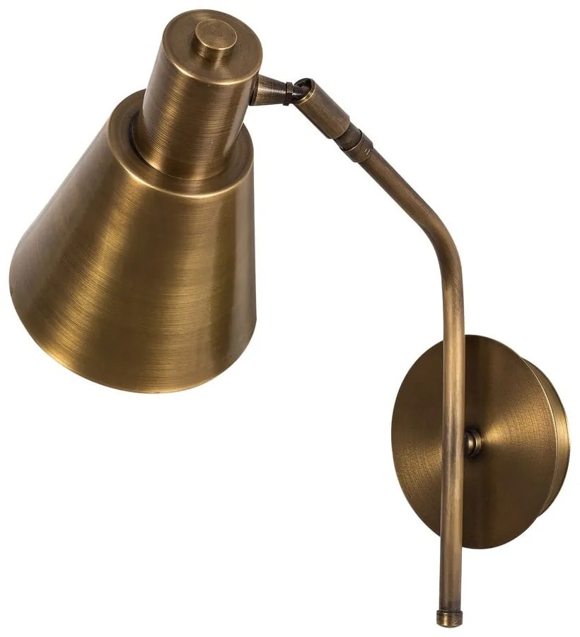 Nástenné svietidlo v zlatej farbe ø 15 cm Kem – Opviq lights