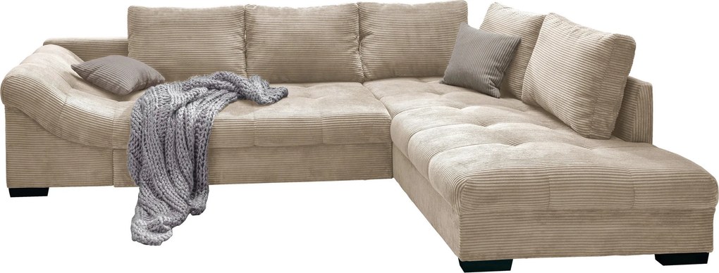 XXXLutz ROHOVÁ SEDAČKA, textil, béžová P & B - Sedačky - 002310006712