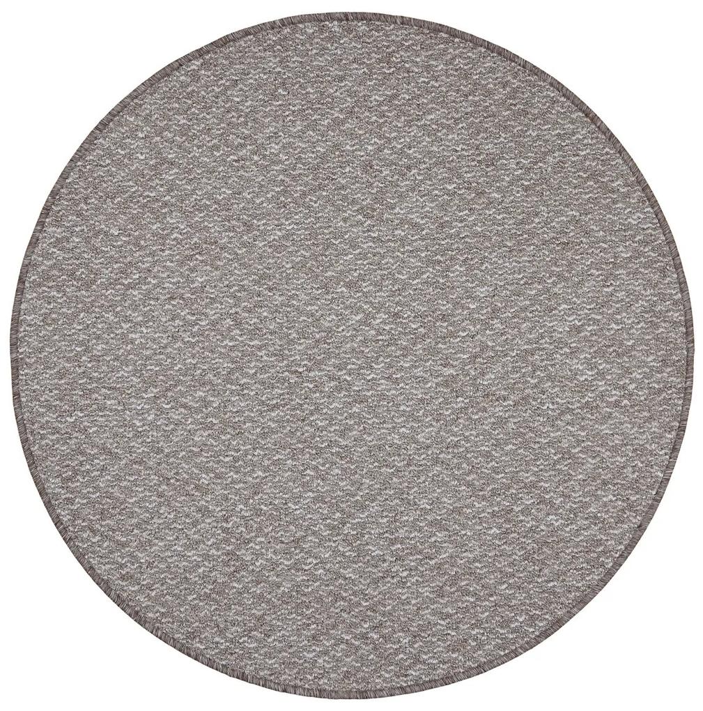 Vopi koberce Kusový koberec Toledo béžovej kruh - 400x400 (priemer) kruh cm