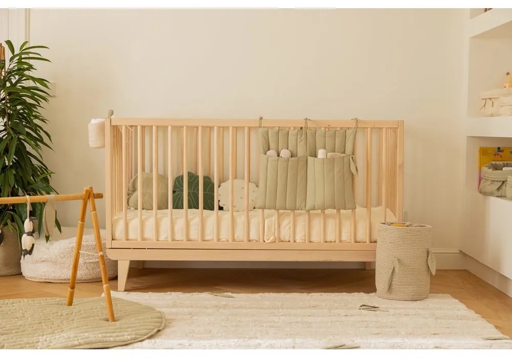 Vreckár na detskú postieľku 40 cm Benjamin Olive – Lorena Canals