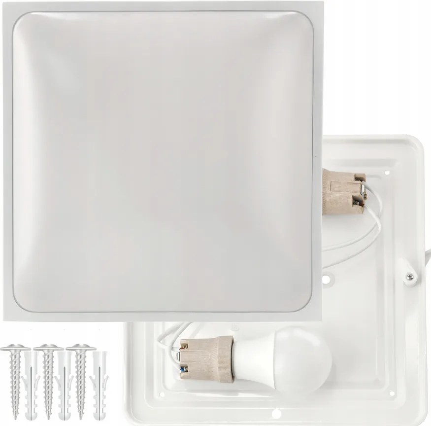 LED stropné svietidlo 2xE27 + 2x žiarovka Philips E27 10W