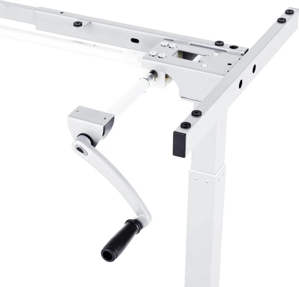 Liftor Entry, biely výškovo nastaviteľný polohovateľný stôl