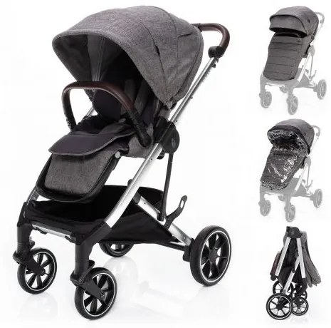 Kočík Zopa Quest Tornado Grey/Silver AKCIA